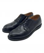RED WINGレッドウィング）の古着「24年製 101 Postman Oxford レザーシューズ　USA製」｜ブラック