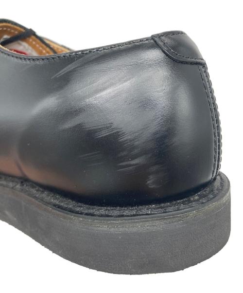 RED WING（レッドウィング）RED WING (レッドウィング) 24年製 101 Postman Oxford レザーシューズ　USA製 ブラック サイズ:US9.5   UK8.5の古着・服飾アイテム