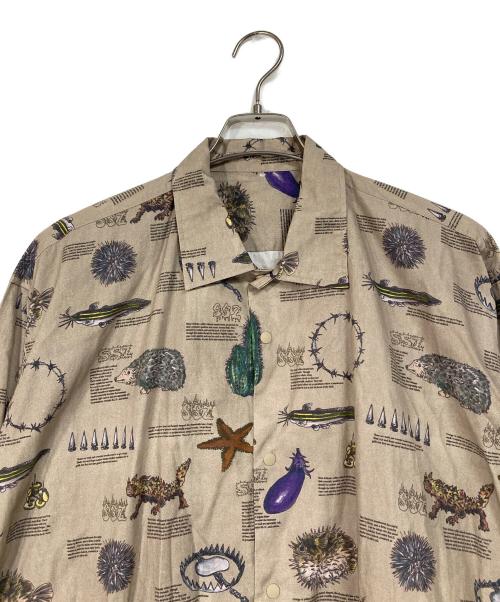 SSZ（エスエスズィー）SSZ (エスエスズィー) Toge Snap Button Shirt ベージュ サイズ:S 未使用品の古着・服飾アイテム
