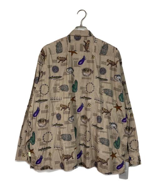 SSZ（エスエスズィー）SSZ (エスエスズィー) Toge Snap Button Shirt ベージュ サイズ:S 未使用品の古着・服飾アイテム