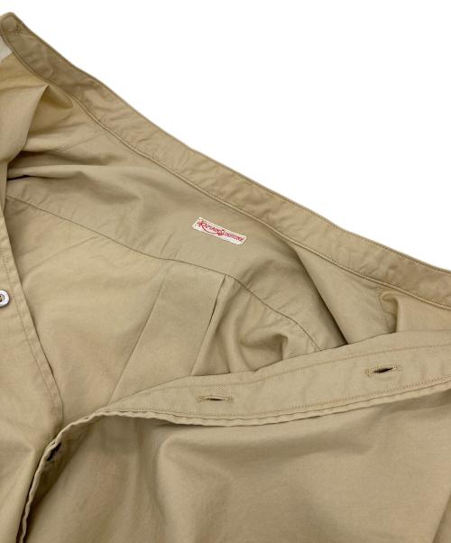 KAPTAIN SUNSHINE（キャプテンサンシャイン）KAPTAIN SUNSHINE (キャプテンサンシャイン) Band Collar Shirts  バンドカラーシャツ　長袖シャツ　日本製 ベージュ サイズ:36の古着・服飾アイテム