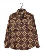 South2 West8サウスツー ウエストエイト）の古着「Western Shirt」｜ブラウン