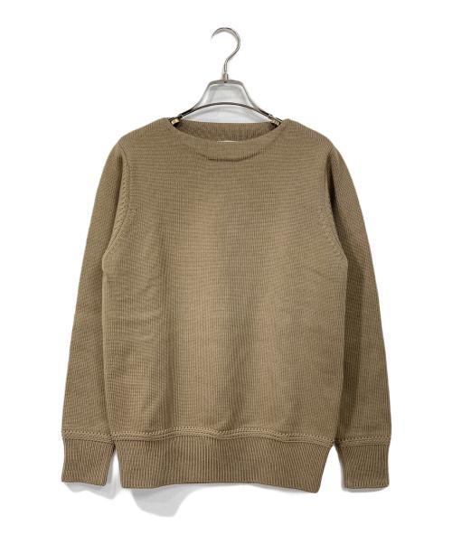 HYKE（ハイク）HYKE (ハイク) ボートネックニット ベージュ サイズ:2の古着・服飾アイテム