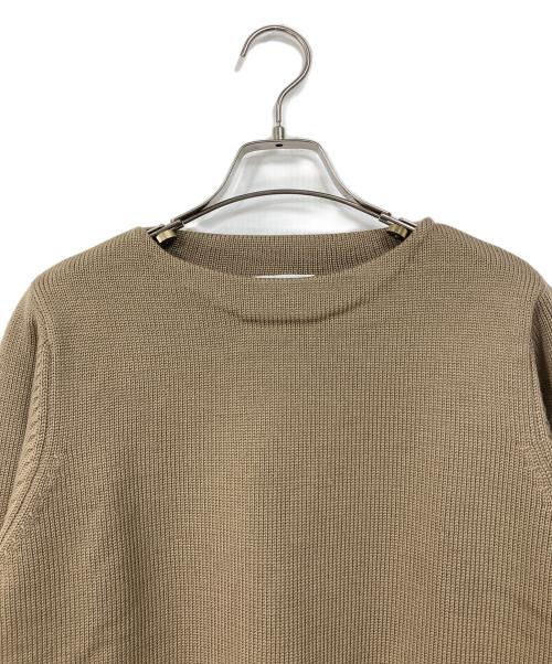 HYKE（ハイク）HYKE (ハイク) ボートネックニット ベージュ サイズ:2の古着・服飾アイテム