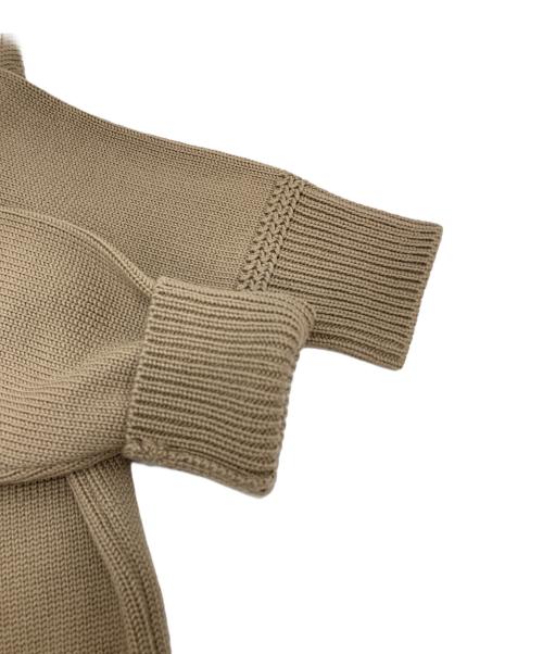 HYKE（ハイク）HYKE (ハイク) ボートネックニット ベージュ サイズ:2の古着・服飾アイテム