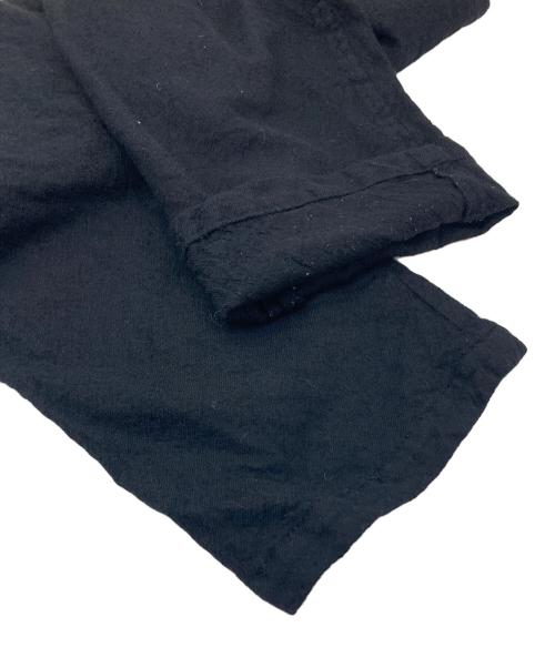 COMME des GARCONS HOMME（コムデギャルソン オム）COMME des GARCONS HOMME (コムデギャルソン オム) ウール縮絨パンツ　日本製 ブラック サイズ:Sの古着・服飾アイテム