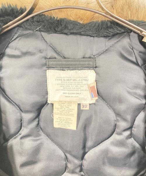 SPIEWAK（スピワック）SPIEWAK (スピワック) 【古着】Golden Fleece N-3B フライトジャケット ブラック サイズ:32の古着・服飾アイテム