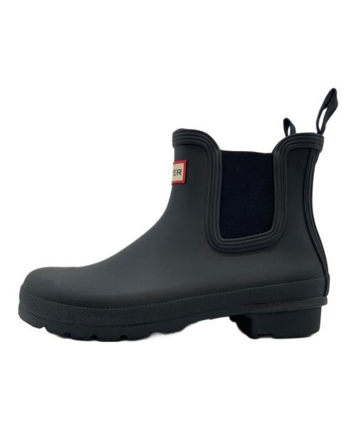 HUNTER（ハンター）HUNTER (ハンター) オリジナル チェルシー ブーツ ブラック サイズ:UK5の古着・服飾アイテム