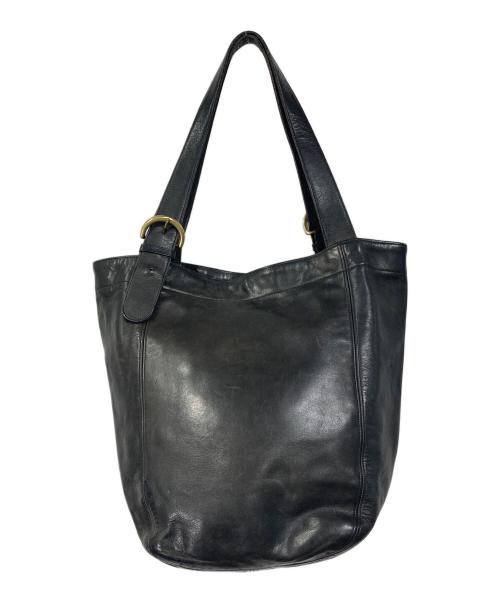 COACH（コーチ）COACH (コーチ) 【OLD】トートバッグ　レザーバッグ ブラック サイズ:実寸参照の古着・服飾アイテム