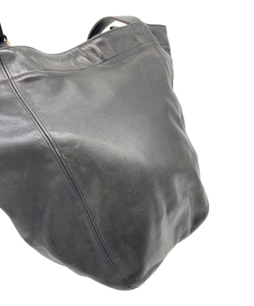 COACH（コーチ）COACH (コーチ) 【OLD】トートバッグ　レザーバッグ ブラック サイズ:実寸参照の古着・服飾アイテム