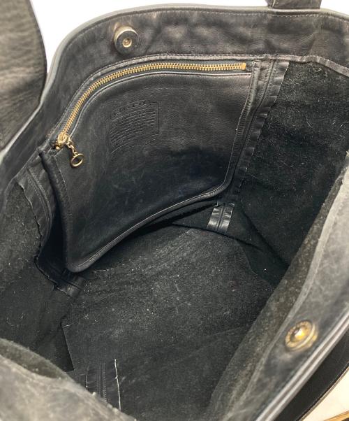 COACH（コーチ）COACH (コーチ) 【OLD】トートバッグ　レザーバッグ ブラック サイズ:実寸参照の古着・服飾アイテム
