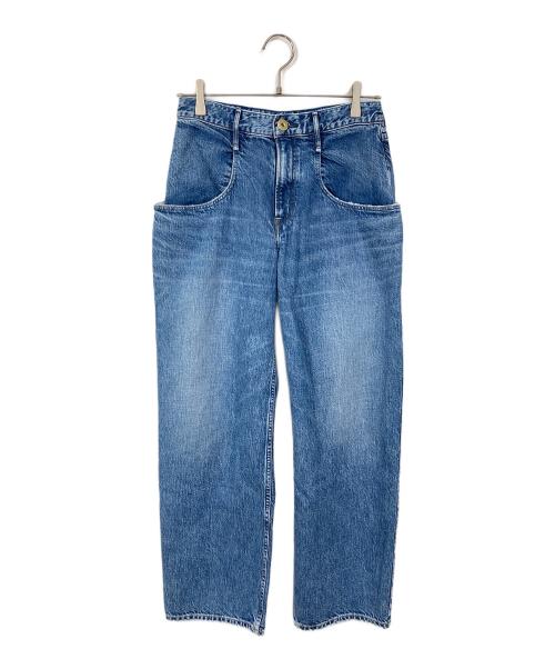 upper hights（アッパーハイツ）upper hights (アッパーハイツ) Conte (コンテ) デニムパンツ ブルー サイズ:23の古着・服飾アイテム