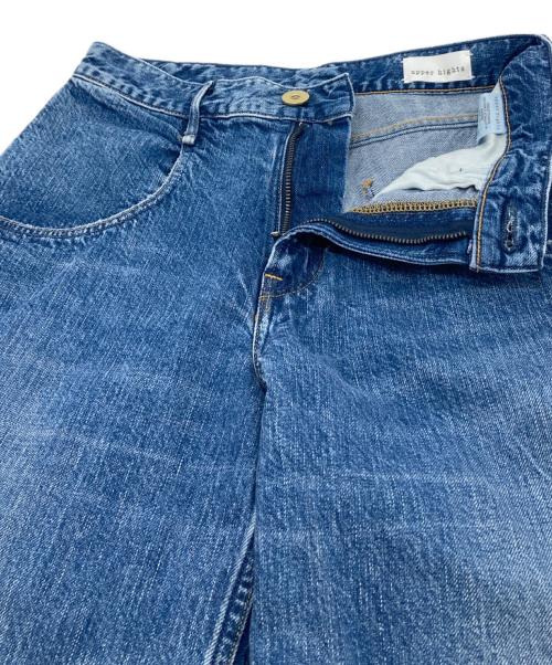 upper hights（アッパーハイツ）upper hights (アッパーハイツ) Conte (コンテ) デニムパンツ ブルー サイズ:23の古着・服飾アイテム
