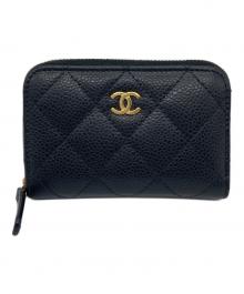 CHANEL（シャネル）の古着「マトラッセ コインケース」｜ブラック
