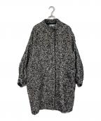 heliopoleエリオポール）の古着「LOOP TWEED VOLUME SLEEVE COAT」｜グレー