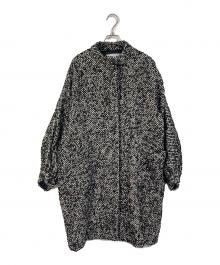 heliopole（エリオポール）の古着「LOOP TWEED VOLUME SLEEVE COAT」｜グレー