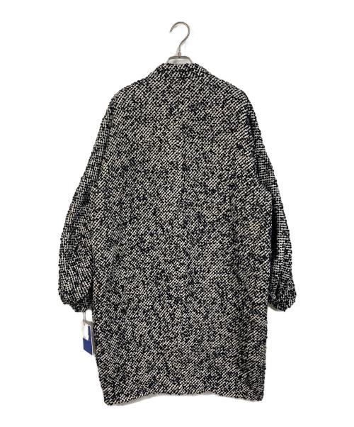 heliopole（エリオポール）heliopole (エリオポール) LOOP TWEED VOLUME SLEEVE COAT グレー サイズ:38 未使用品の古着・服飾アイテム