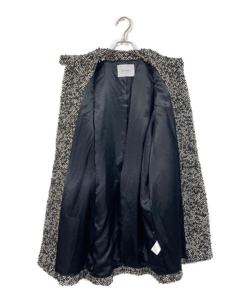 heliopole（エリオポール）heliopole (エリオポール) LOOP TWEED VOLUME SLEEVE COAT グレー サイズ:38 未使用品の古着・服飾アイテム
