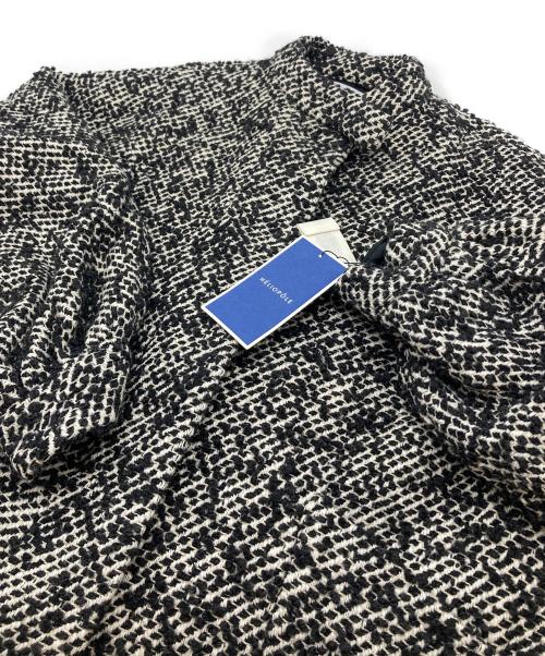 heliopole（エリオポール）heliopole (エリオポール) LOOP TWEED VOLUME SLEEVE COAT グレー サイズ:38 未使用品の古着・服飾アイテム