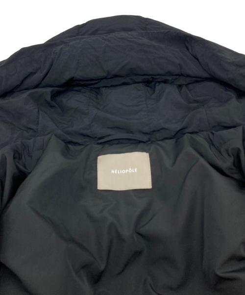 heliopole（エリオポール）heliopole (エリオポール) TASLAN LONG DOWN HOODY ブラック サイズ:38の古着・服飾アイテム