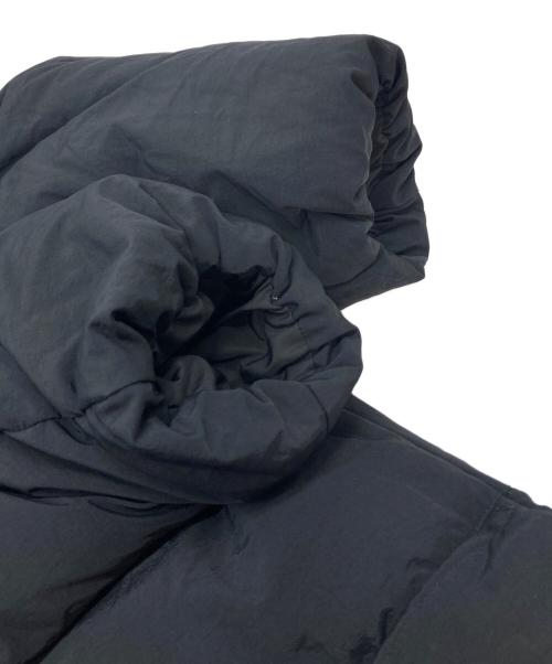 heliopole（エリオポール）heliopole (エリオポール) TASLAN LONG DOWN HOODY ブラック サイズ:38の古着・服飾アイテム