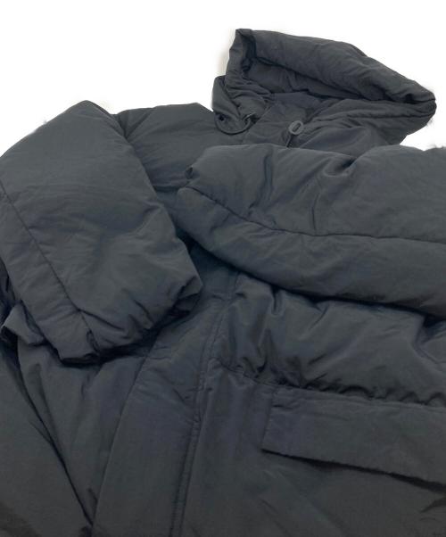 heliopole（エリオポール）heliopole (エリオポール) TASLAN LONG DOWN HOODY ブラック サイズ:38の古着・服飾アイテム