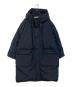 heliopole（エリオポール）の古着「TASLAN LONG DOWN HOODY」｜ブラック