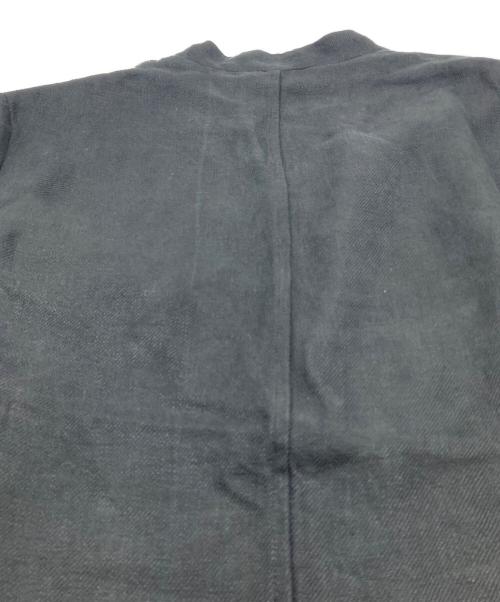heliopole（エリオポール）heliopole (エリオポール) DUNGAREES LINEN COAT  リネンコート ブラック サイズ:38 未使用品の古着・服飾アイテム