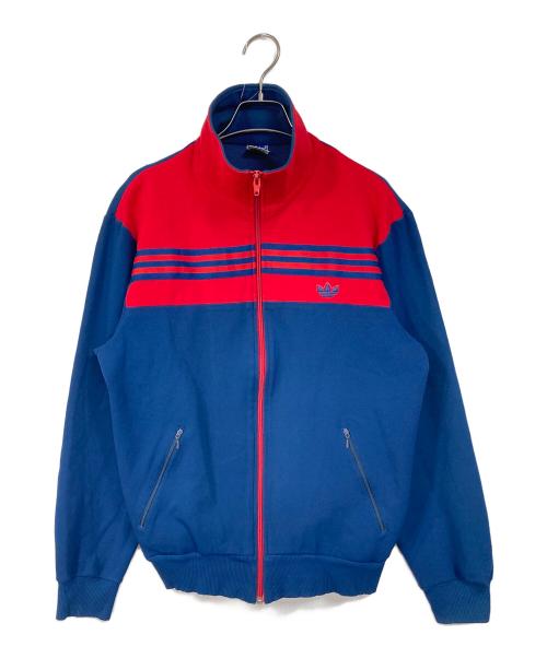 adidas（アディダス）adidas (アディダス) 【古着】西ドイツ トラックジャケット　アウター　ライトアウター　ジャージ ネイビー サイズ:5の古着・服飾アイテム