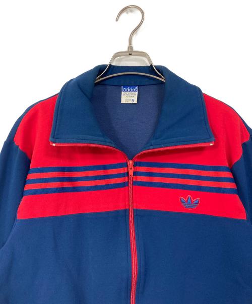 adidas（アディダス）adidas (アディダス) 【古着】西ドイツ トラックジャケット　アウター　ライトアウター　ジャージ ネイビー サイズ:5の古着・服飾アイテム