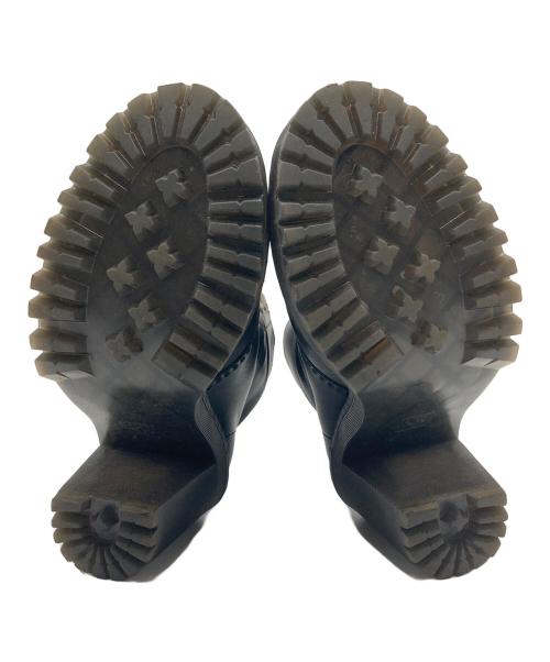 Dr.Martens（ドクターマーチン）Dr.Martens (ドクターマーチン) KENDRA 10ホールヒールブーツ ブラック サイズ:UK5の古着・服飾アイテム