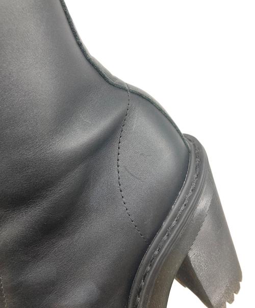 Dr.Martens（ドクターマーチン）Dr.Martens (ドクターマーチン) KENDRA 10ホールヒールブーツ ブラック サイズ:UK5の古着・服飾アイテム