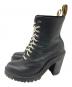 Dr.Martens (ドクターマーチン) KENDRA 10ホールヒールブーツ ブラック サイズ:UK5：8000円