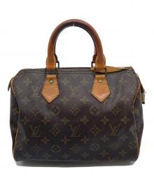 LOUIS VUITTON（ルイ ヴィトン）の古着「ハンドバッグ　モノグラム　スピーディ25　ミニボストン」｜ブラウン