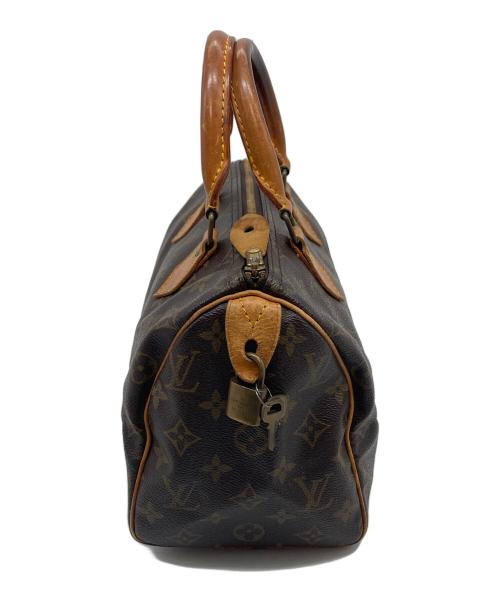 LOUIS VUITTON（ルイ ヴィトン）LOUIS VUITTON (ルイ ヴィトン) ハンドバッグ　モノグラム　スピーディ25　ミニボストン ブラウン サイズ:実寸参照の古着・服飾アイテム