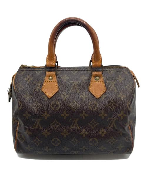 LOUIS VUITTON（ルイ ヴィトン）LOUIS VUITTON (ルイ ヴィトン) ハンドバッグ　モノグラム　スピーディ25　ミニボストン ブラウン サイズ:実寸参照の古着・服飾アイテム