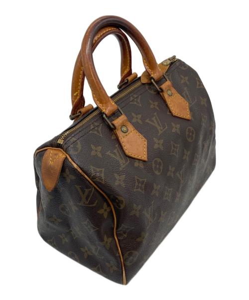 LOUIS VUITTON（ルイ ヴィトン）LOUIS VUITTON (ルイ ヴィトン) ハンドバッグ　モノグラム　スピーディ25　ミニボストン ブラウン サイズ:実寸参照の古着・服飾アイテム