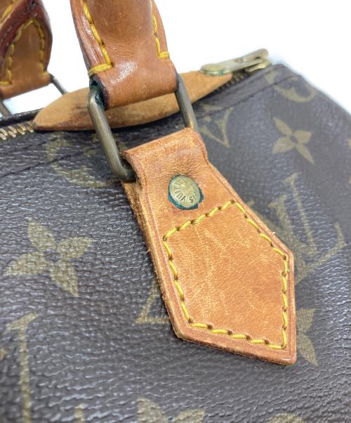 LOUIS VUITTON（ルイ ヴィトン）LOUIS VUITTON (ルイ ヴィトン) ハンドバッグ　モノグラム　スピーディ25　ミニボストン ブラウン サイズ:実寸参照の古着・服飾アイテム