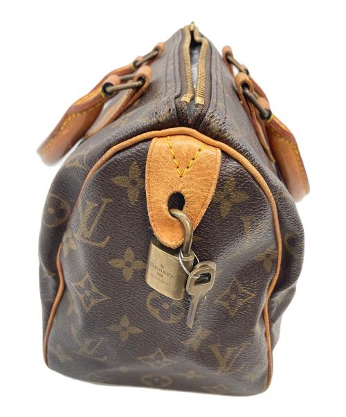LOUIS VUITTON（ルイ ヴィトン）LOUIS VUITTON (ルイ ヴィトン) ハンドバッグ　モノグラム　スピーディ25　ミニボストン ブラウン サイズ:実寸参照の古着・服飾アイテム