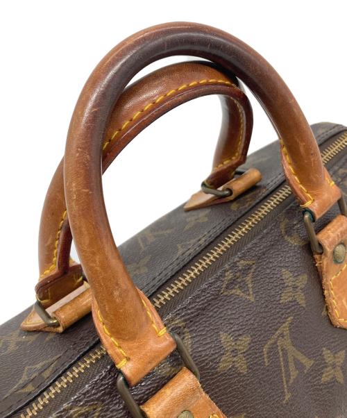 LOUIS VUITTON（ルイ ヴィトン）LOUIS VUITTON (ルイ ヴィトン) ハンドバッグ　モノグラム　スピーディ25　ミニボストン ブラウン サイズ:実寸参照の古着・服飾アイテム