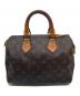 LOUIS VUITTON（ルイ ヴィトン）の古着「ハンドバッグ　モノグラム　スピーディ25　ミニボストン」｜ブラウン
