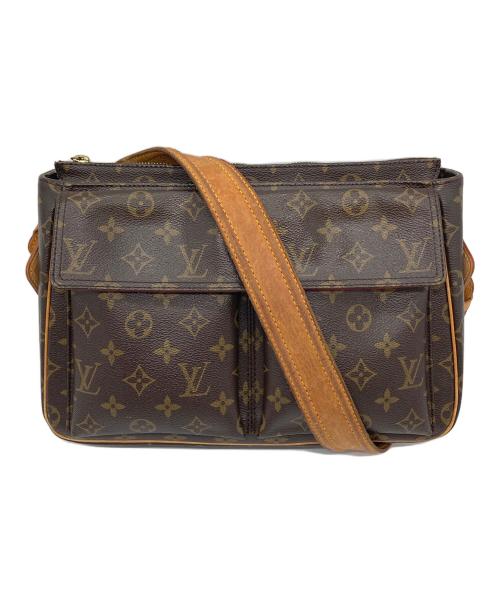 LOUIS VUITTON（ルイ ヴィトン）LOUIS VUITTON (ルイ ヴィトン) ショルダーバッグ　モノグラム　	ヴィバシテGM ブラウン サイズ:実寸参照の古着・服飾アイテム