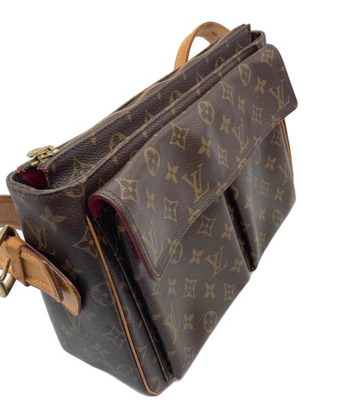 LOUIS VUITTON（ルイ ヴィトン）LOUIS VUITTON (ルイ ヴィトン) ショルダーバッグ　モノグラム　	ヴィバシテGM ブラウン サイズ:実寸参照の古着・服飾アイテム