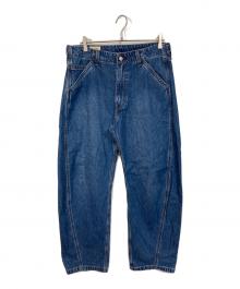LEVI'S PReMIUM（リーバイス プレミアム）の古着「BAGGY バレルジーンズ」｜ブルー