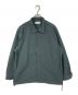 MANUAL ALPHABET（マニュアル アルファベット）の古着「WEATHER CLOTH SPINDLE SHIRTS」｜グリーン