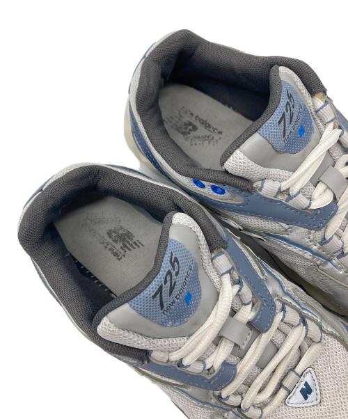 NEW BALANCE（ニューバランス）NEW BALANCE (ニューバランス) 725 ローカットスニーカー ブルー×グレー サイズ:US5.5の古着・服飾アイテム