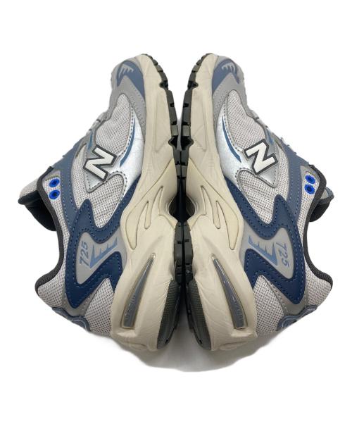 NEW BALANCE（ニューバランス）NEW BALANCE (ニューバランス) 725 ローカットスニーカー ブルー×グレー サイズ:US5.5の古着・服飾アイテム