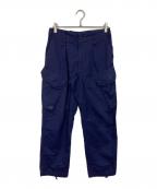ROYAL NAVYロイヤルネイビー）の古着「COMBAT TROUSERS ROYAL NAVY カーゴポケット　紺」｜ネイビー