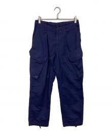 ROYAL NAVY（ロイヤルネイビー）の古着「COMBAT TROUSERS ROYAL NAVY カーゴポケット　紺」｜ネイビー