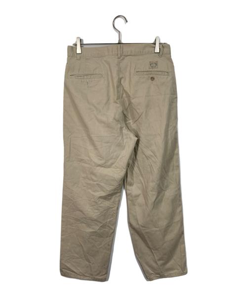 POLO RALPH LAUREN（ポロ・ラルフローレン）POLO RALPH LAUREN (ポロ・ラルフローレン) タックパンツ ベージュ サイズ:実寸参照の古着・服飾アイテム